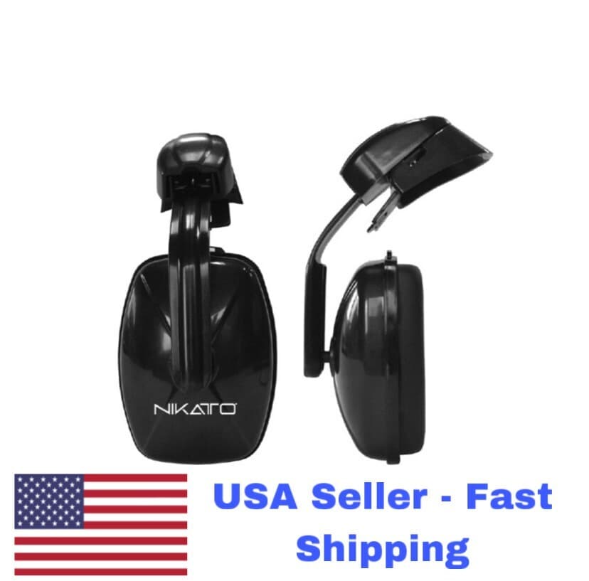 Helmet Attachable Earmuffs, SNR 26dB, Easily Fits Over Most Helmets. USA STOCK