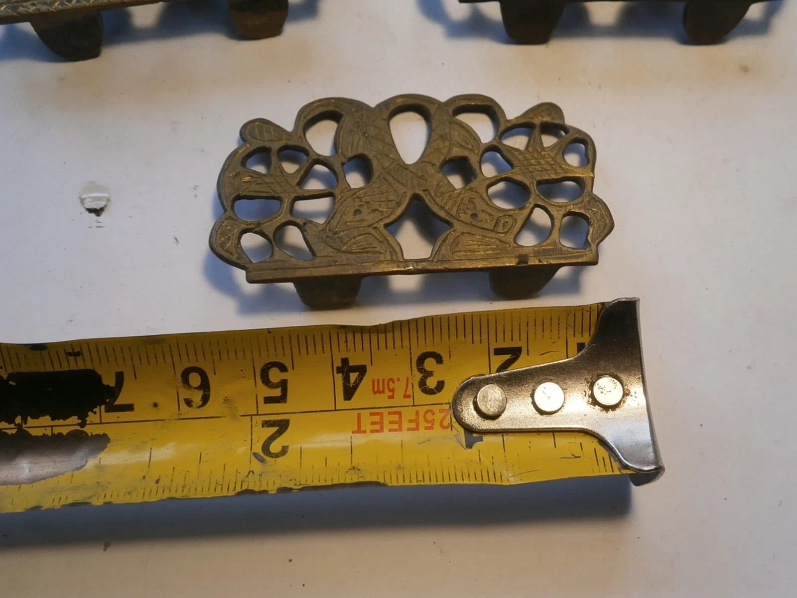 set of 3 BRASS LANTERN CLOCK FRETS no x 5