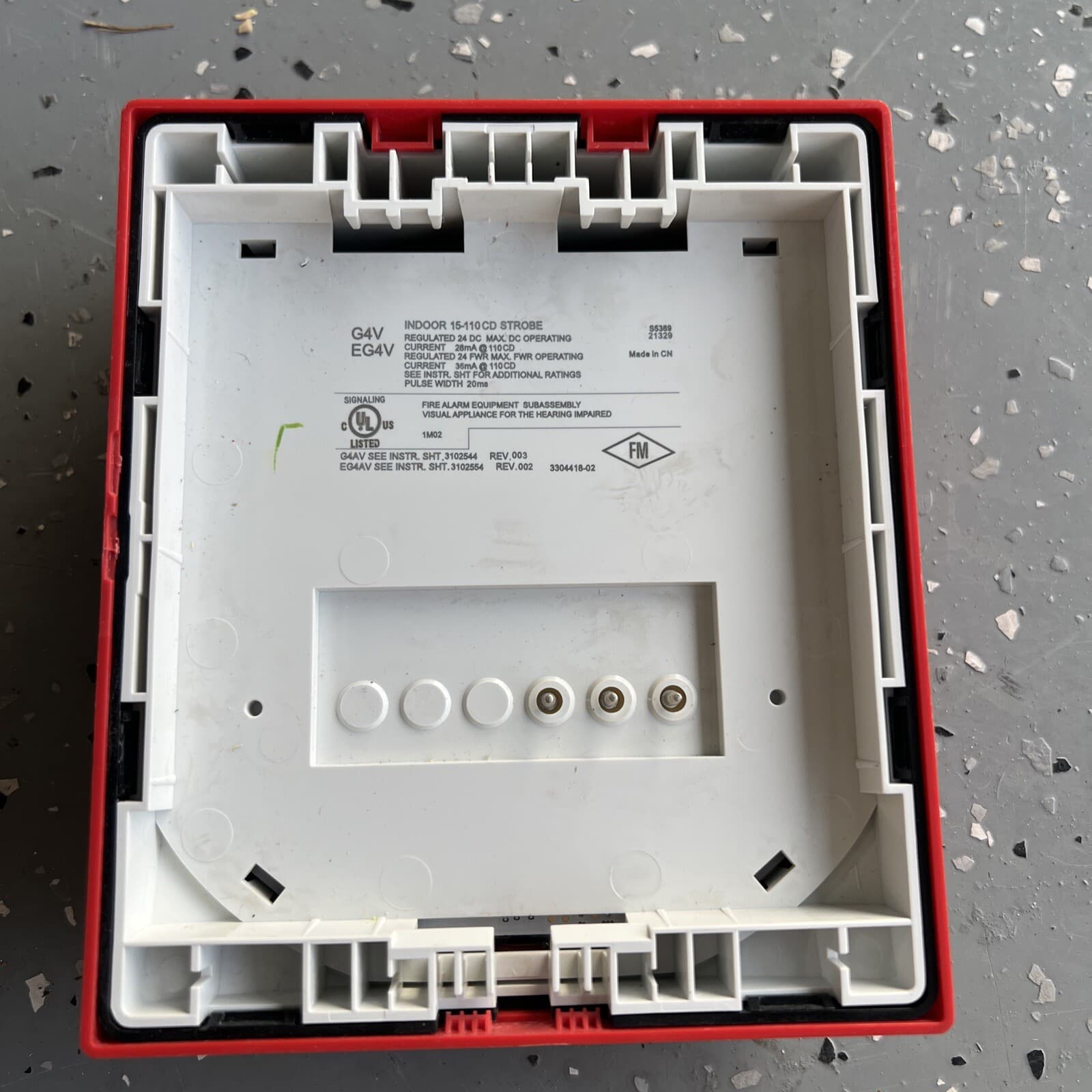 Edwards G4VRF Wall Strobe 2