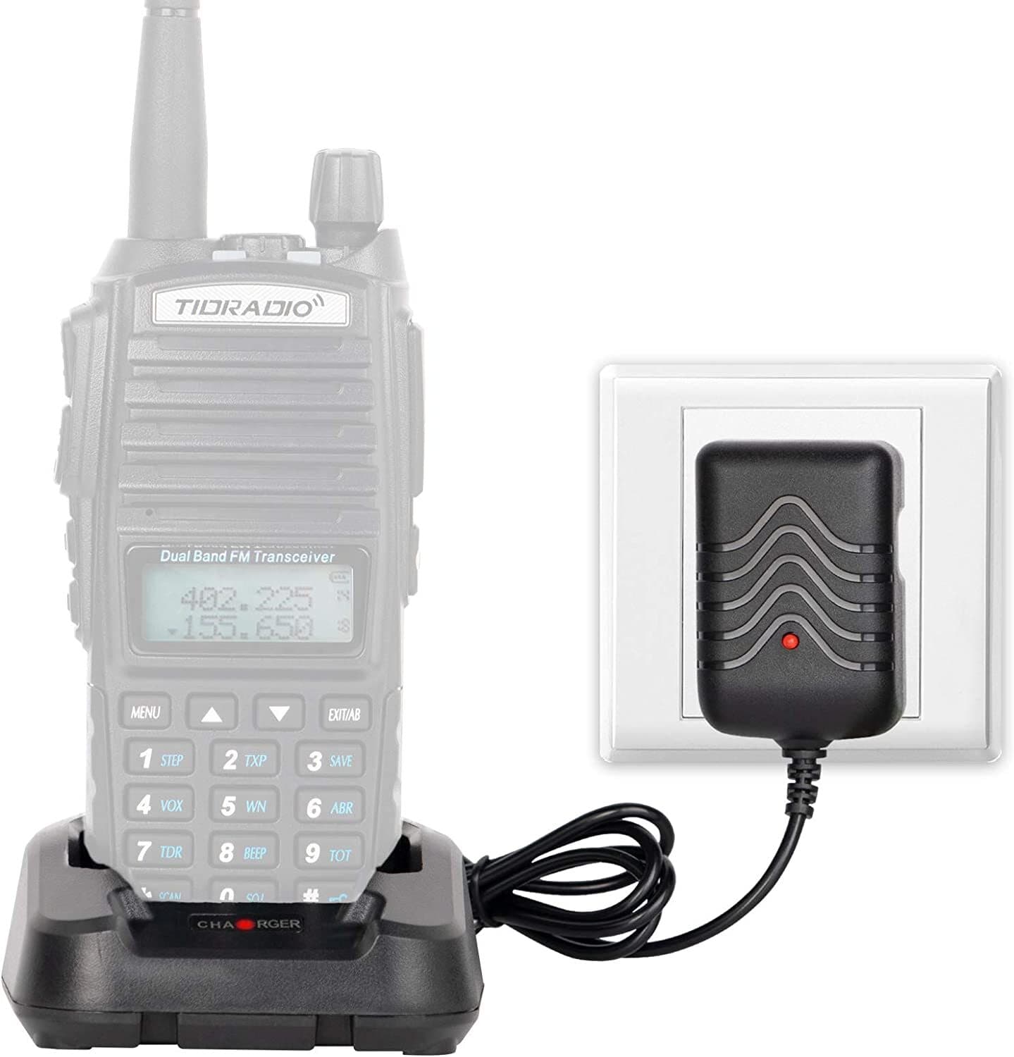 Baofeng UV-82 UV-82L series Original Desktop Charger Two way Radio US 6