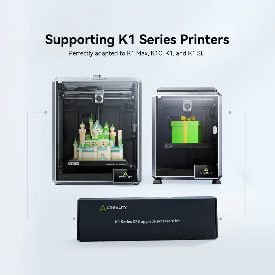 Creality K1 Series Muti-Color CFS Upgraded Accessory Kit with CFS for K1 MAX/K1C 4