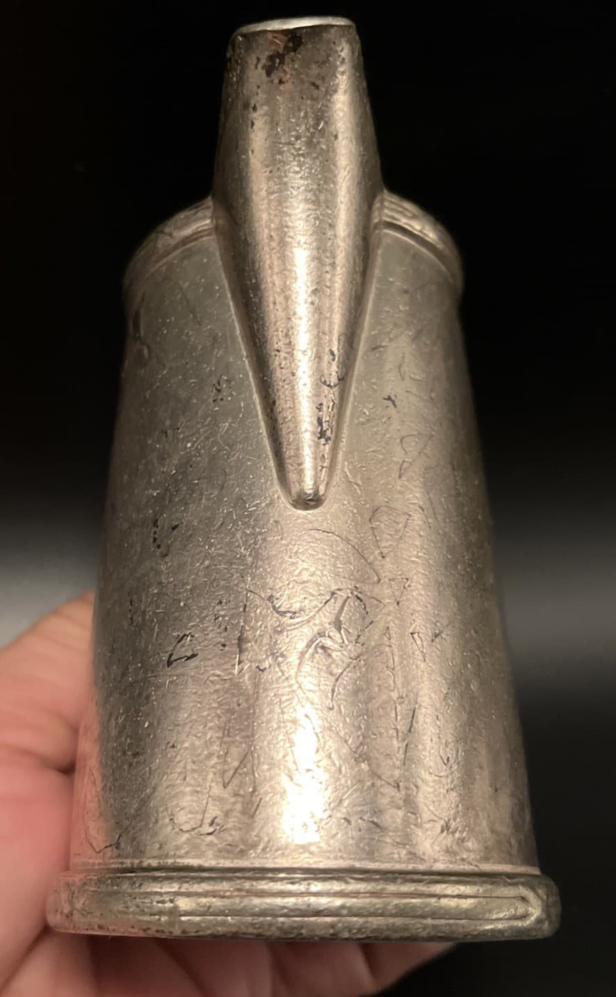 Antique Grand Hotel Kristiania Norway Silver Plate Creamer Pitcher 6