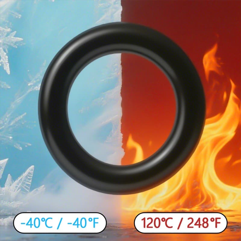 O Rings Seal NBR Nitrile Rubber 2.5mm Cross Section 4-245mm ID O Rings 70° 5