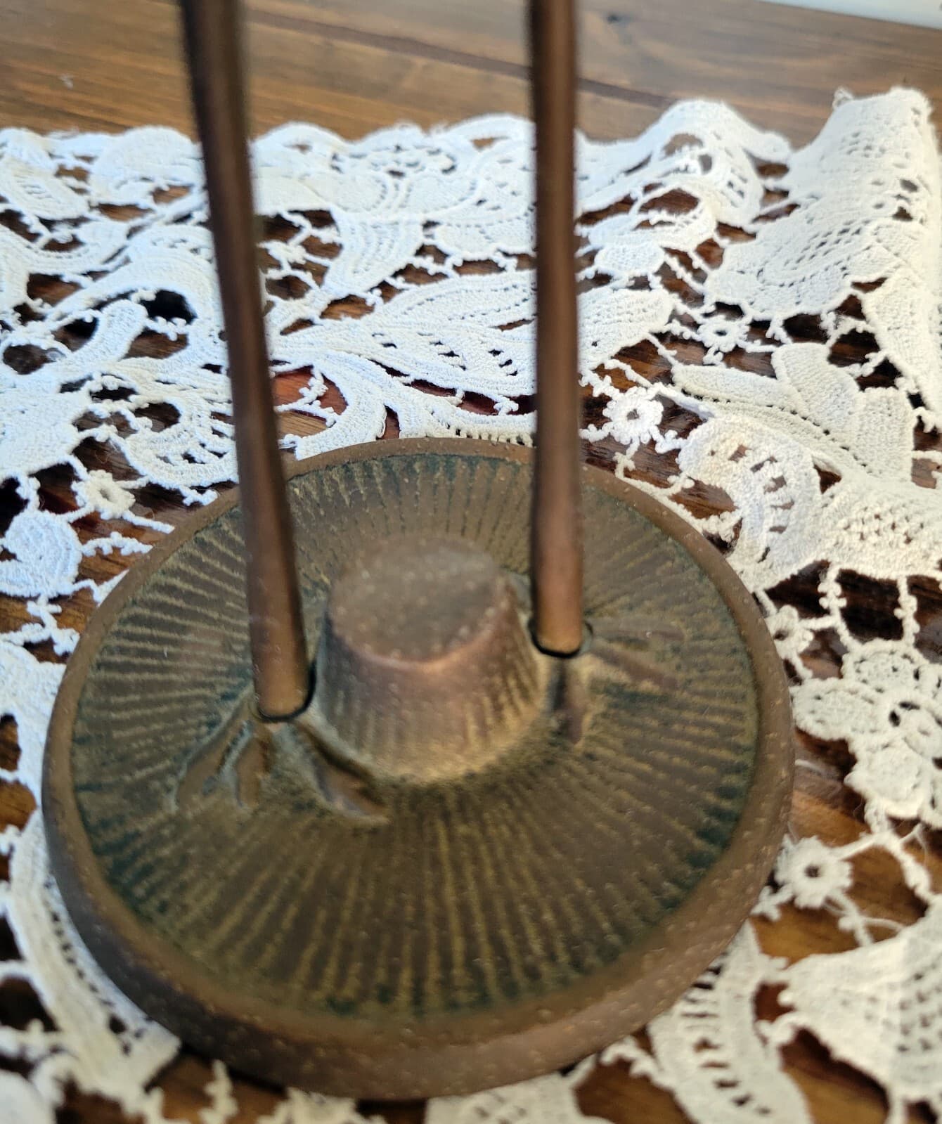 Solid Brass Pair of Crane Birds by Leonard of Korea 60's - 70's Mid Century VTG 5