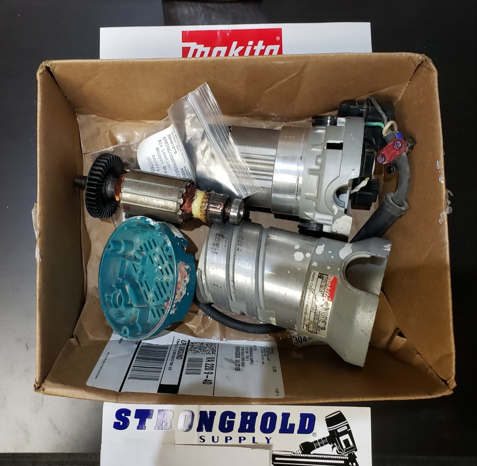 USED 417143-5 CONTROLLER HOLDER FOR RD1101- SELLING PART OF THE PICTURE