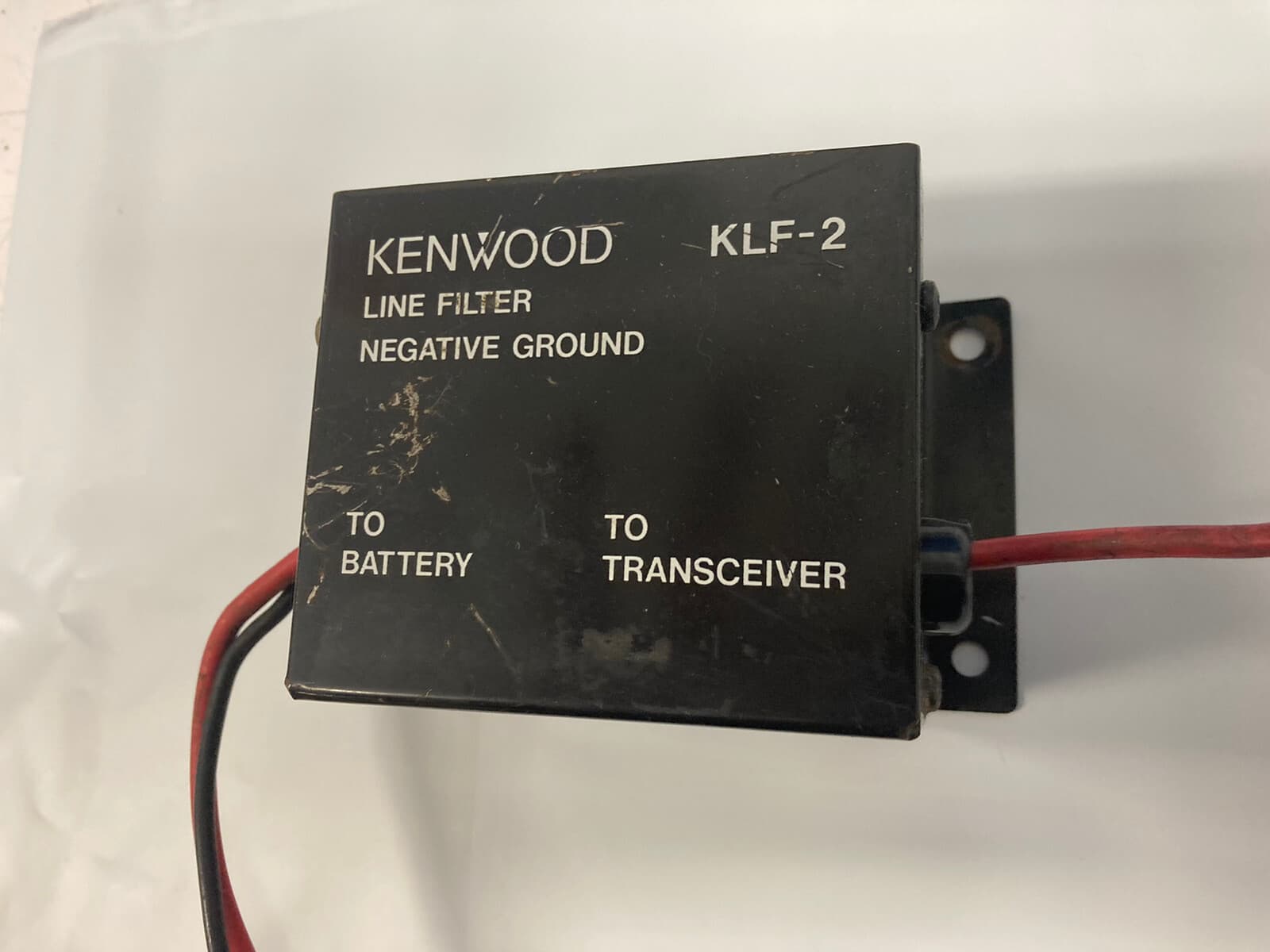 Used Kenwood KLF-2 Line Noise Filter RF Suppressor Two Way Radio CB Ham 3