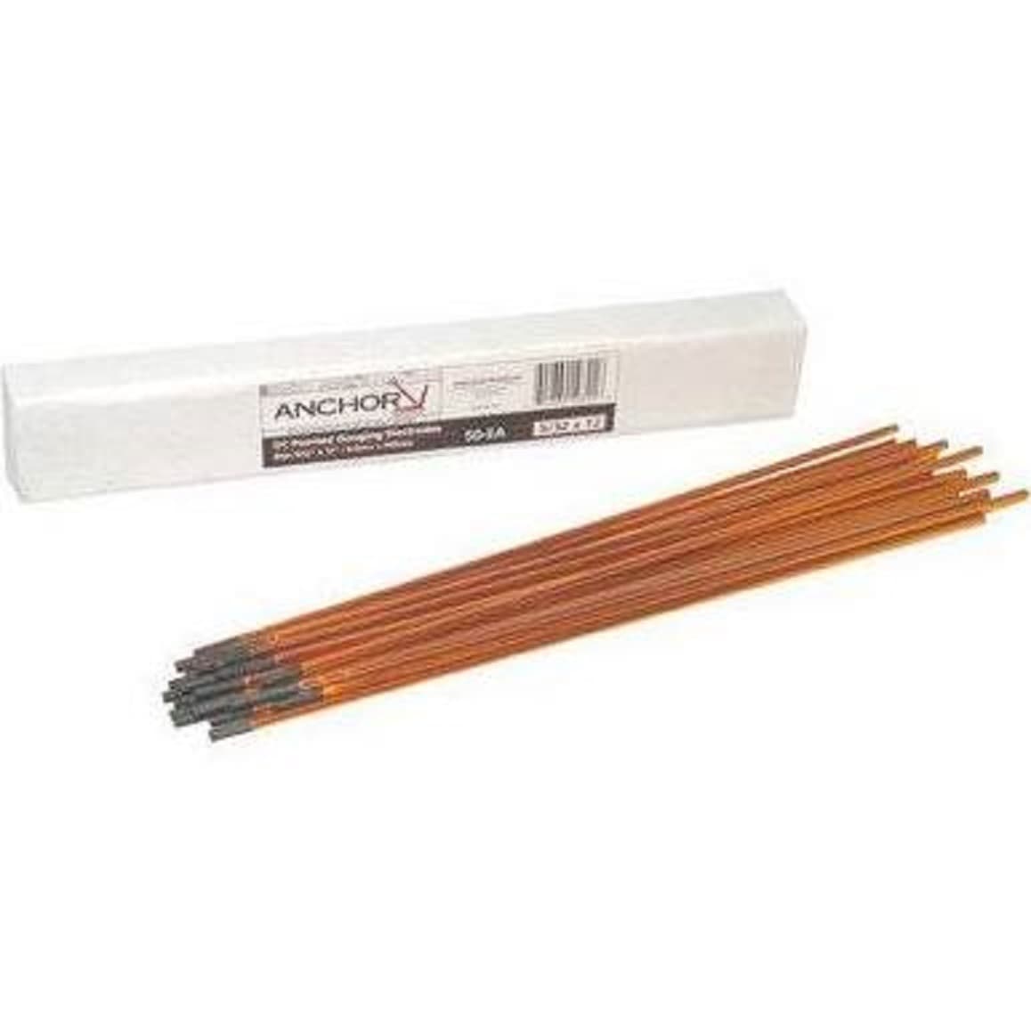 1/4" x 12 AIR CARBON ARC GOUGING RODS DC COPPERCLAD ELECTRODE 50pc ARCAIR