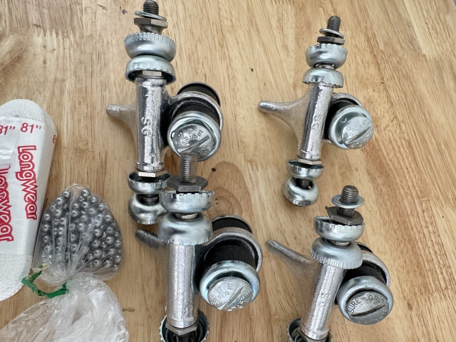 Sure-Grip Vintage Style Trucks Set of 4 2