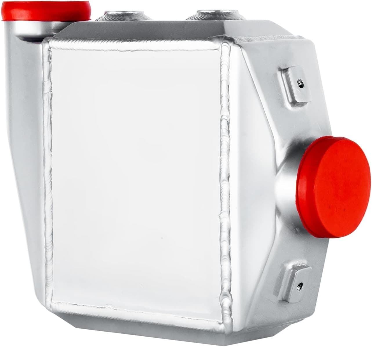 Universal Aluminum Liquid Water to Air Intercooler 9x10.6x4.5in, Core Air Silver