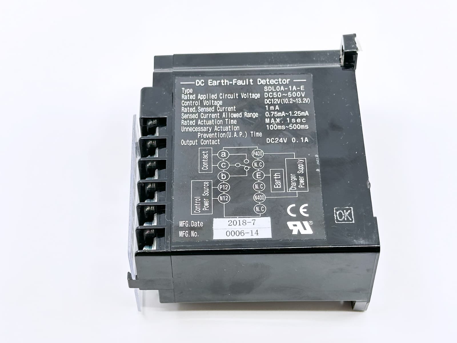 SDL0A-1A-E SEIKO Electric DC Ground Fault Detector for EV Quick Charger 2