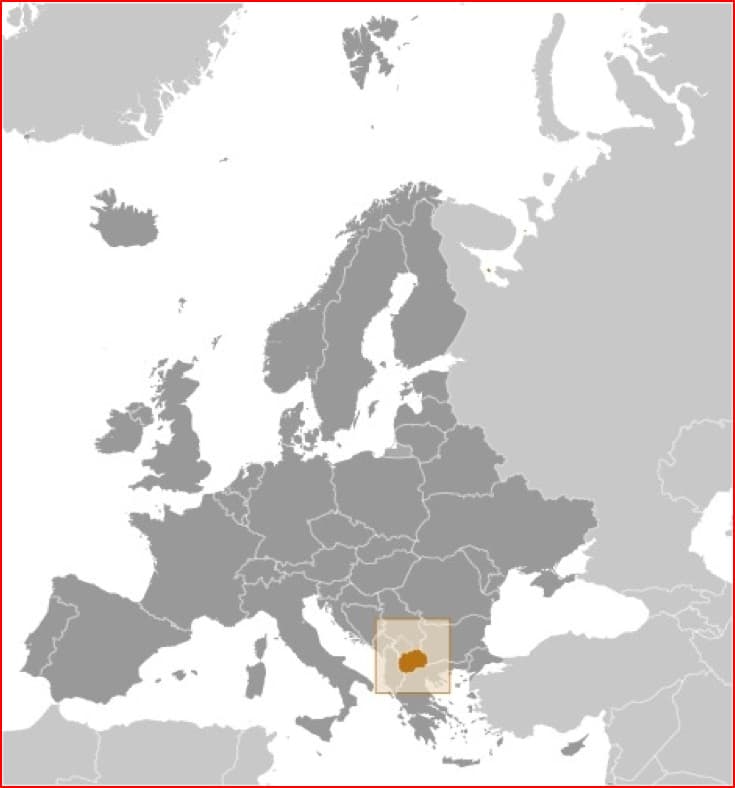 $4.05 Scott Value  - 1998 MACEDONIA Beetles Insects European NORTH MNH NH UMM 4