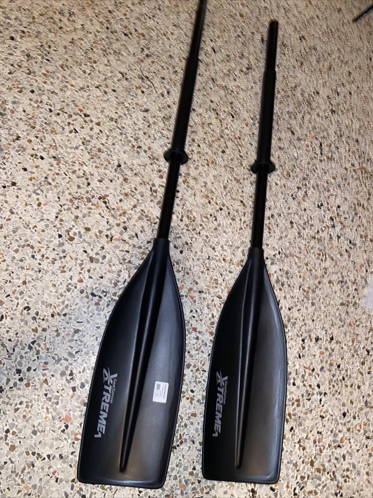 SeaSense X-1 Balanced Kay Paddle, Black, 84in, 8680 Paddle Board Paddle 3