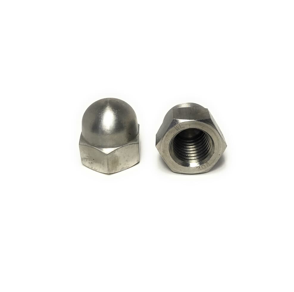 (1) 7/8-9 Stainless Steel Hex Acorn Cap Nuts 18-8 (1 Piece) 5