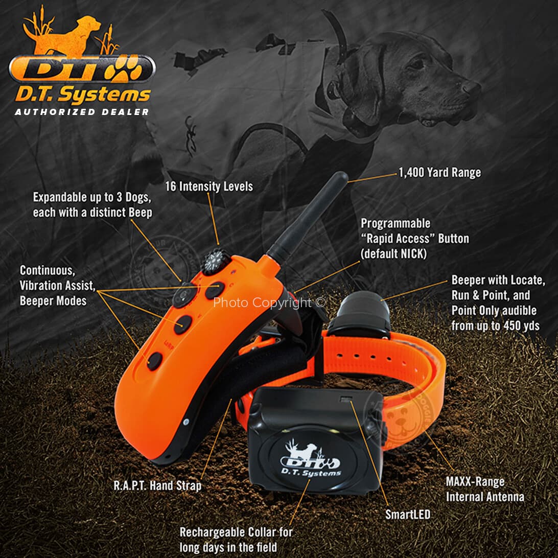 DT Systems RAPT 1450 Upland Pro Trainer Beepers Rapid Access 4