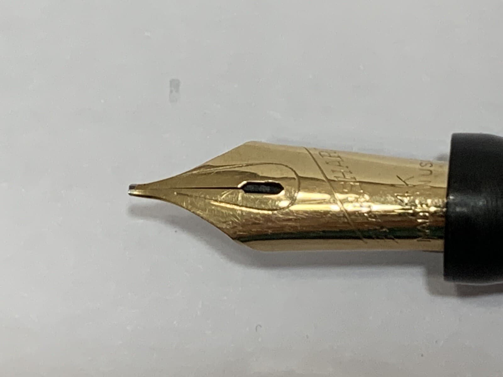 VTG WAHL EVERSHARP GOLD SEAL JADE GREEN LEVER FILLER 14 K  NIB FOUNTAIN PEN. 4