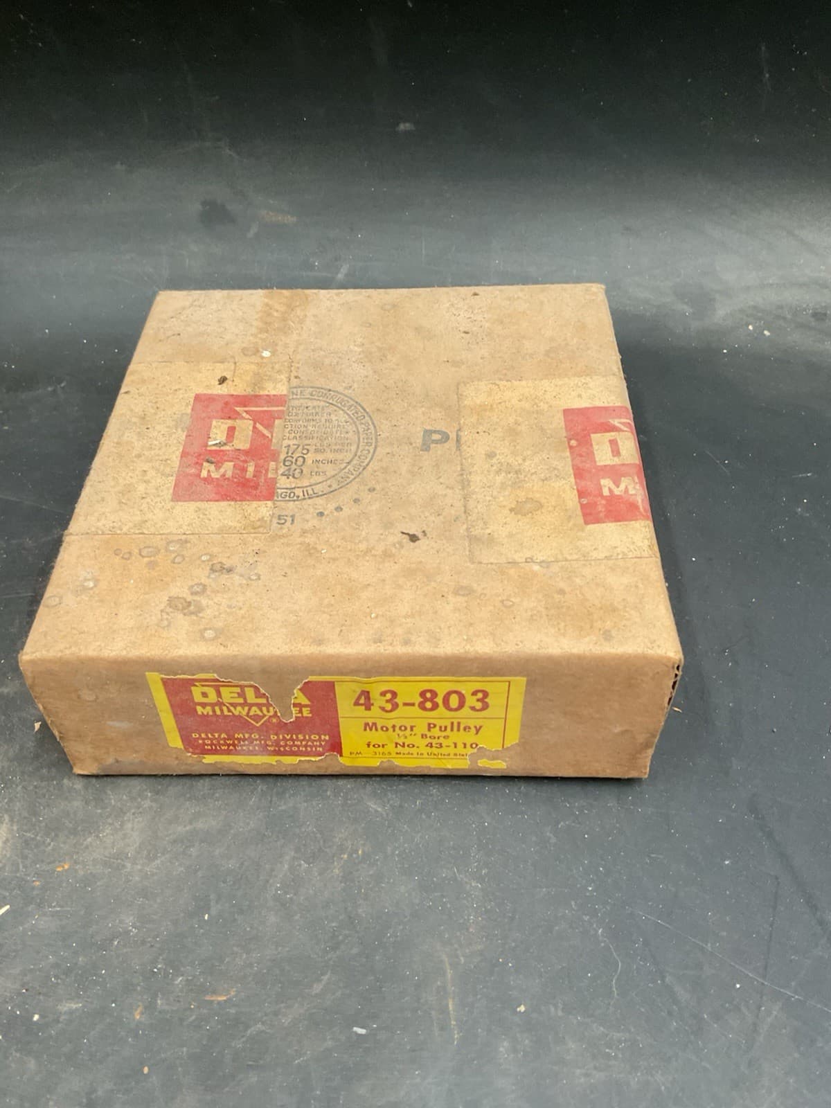 Delta Rockwell HD Heavy Duty Shaper Motor Pulley 43-803