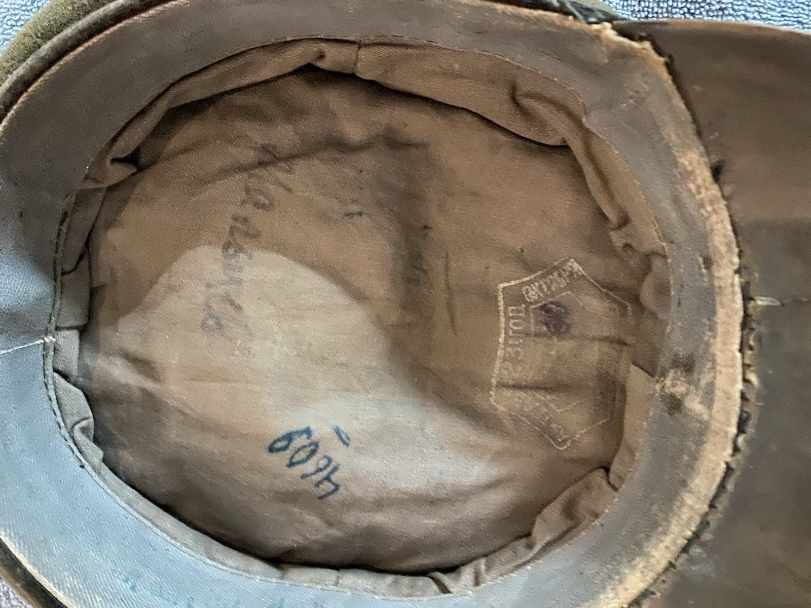 Soviet Armor Visor Cap, Rare Early Cold War 4