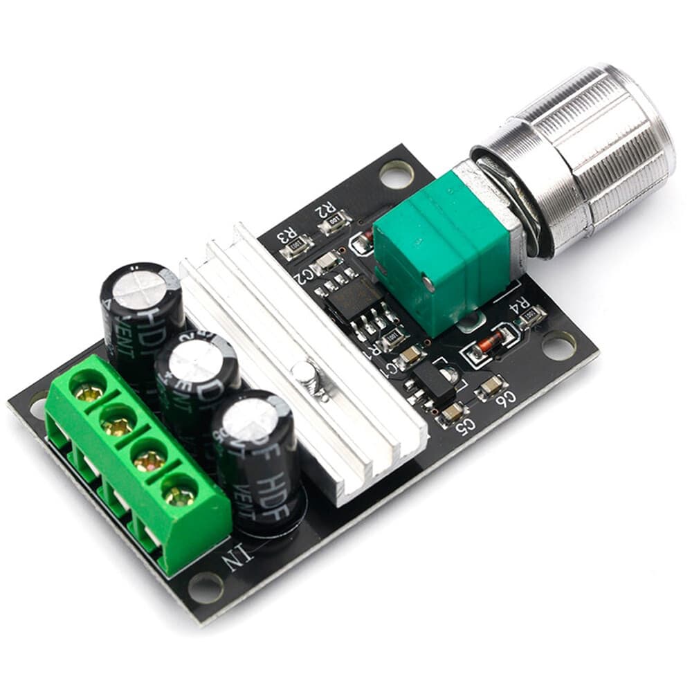 6V 12V 24V 28VDC 6-28VDC 3A 80W PWM DC Motor Speed Controller Regulator US Stock 3