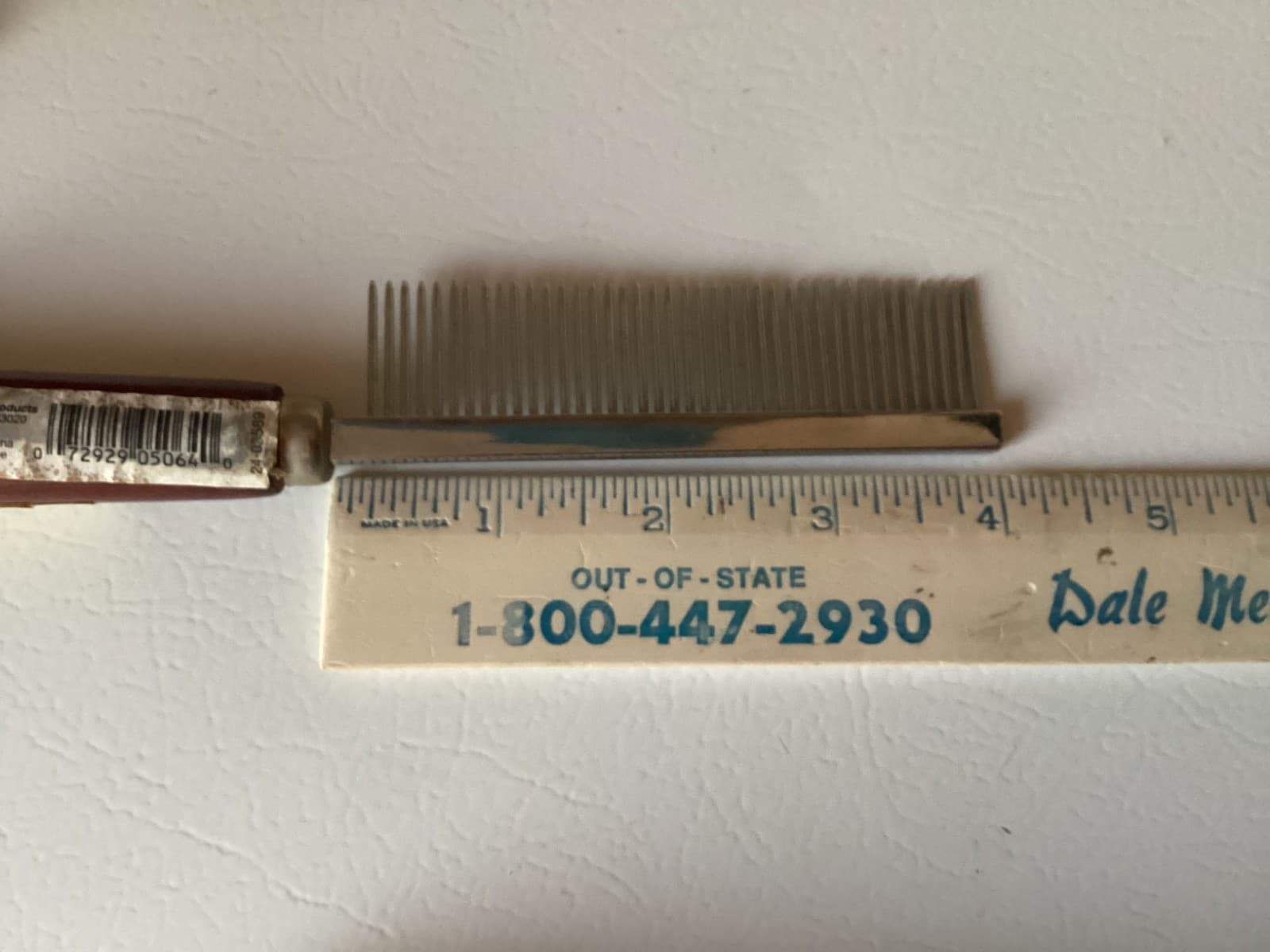 Horse Grooming Mane Comb 8" Aluminium, wooden handle Grooming Tool 6