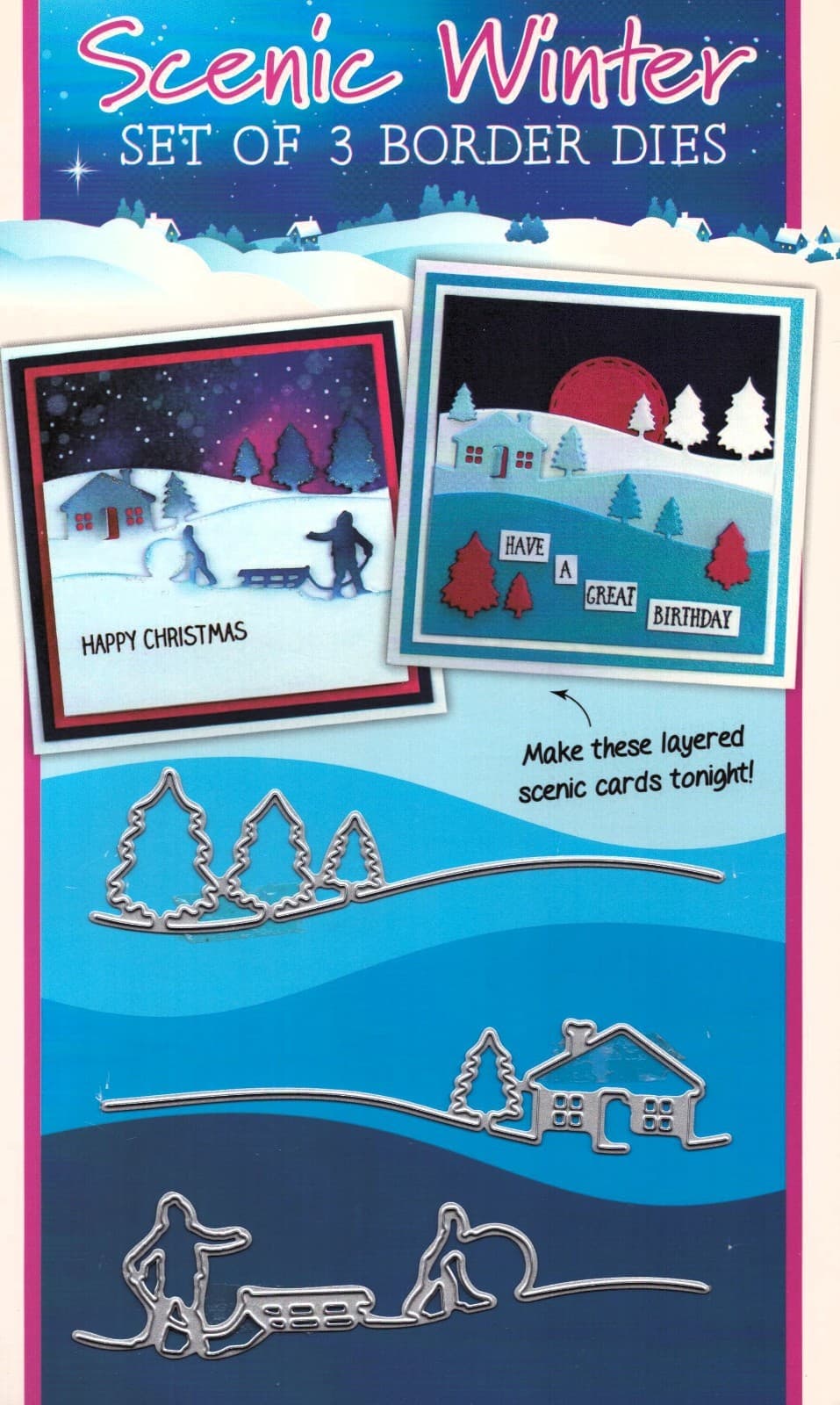 Simply Cards & Papercraft Christmas Issue 168 with Dies Cards for Men 5