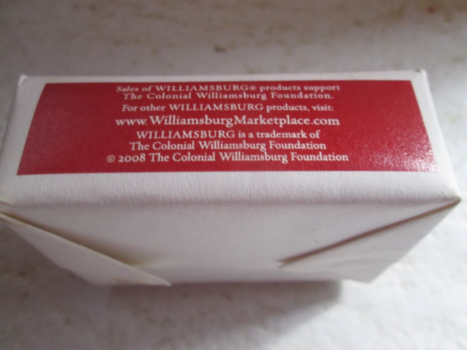 COLONIAL WILLIAMSBURG SOAP HOLLY RED HOLIDAY SPICE APPLE SHOWER BATH HISTORY NEW 3