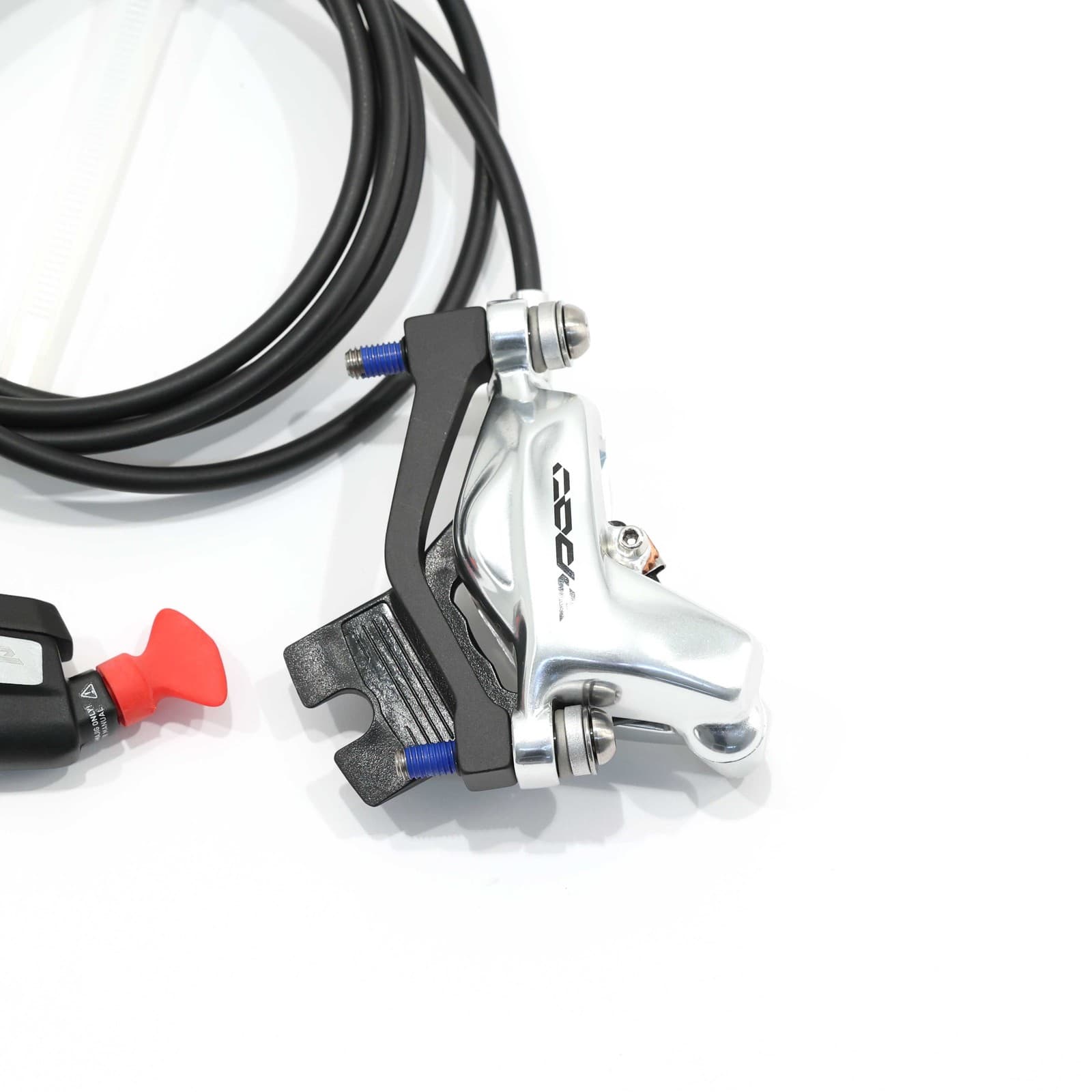 SRAM Code Ultimate Stealth Disc Brake - Rear, 2000mm Hose, 4-Piston, Carbon, C1 3