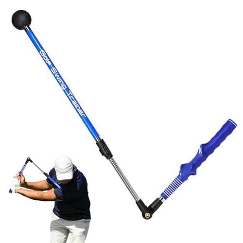 Golf Swing Trainer aid - Golf Training aid to Improve Hinge, Forearm BLUE 3