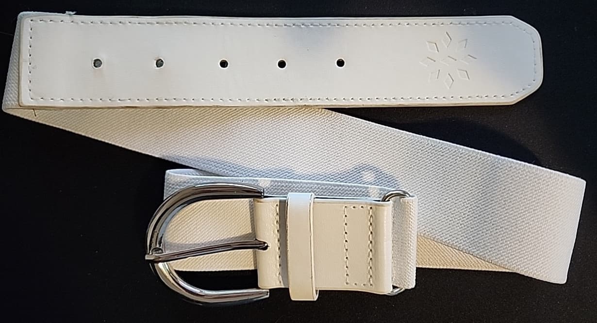 Rip-It Perfect Softball Belt Girls' M-L White (used)