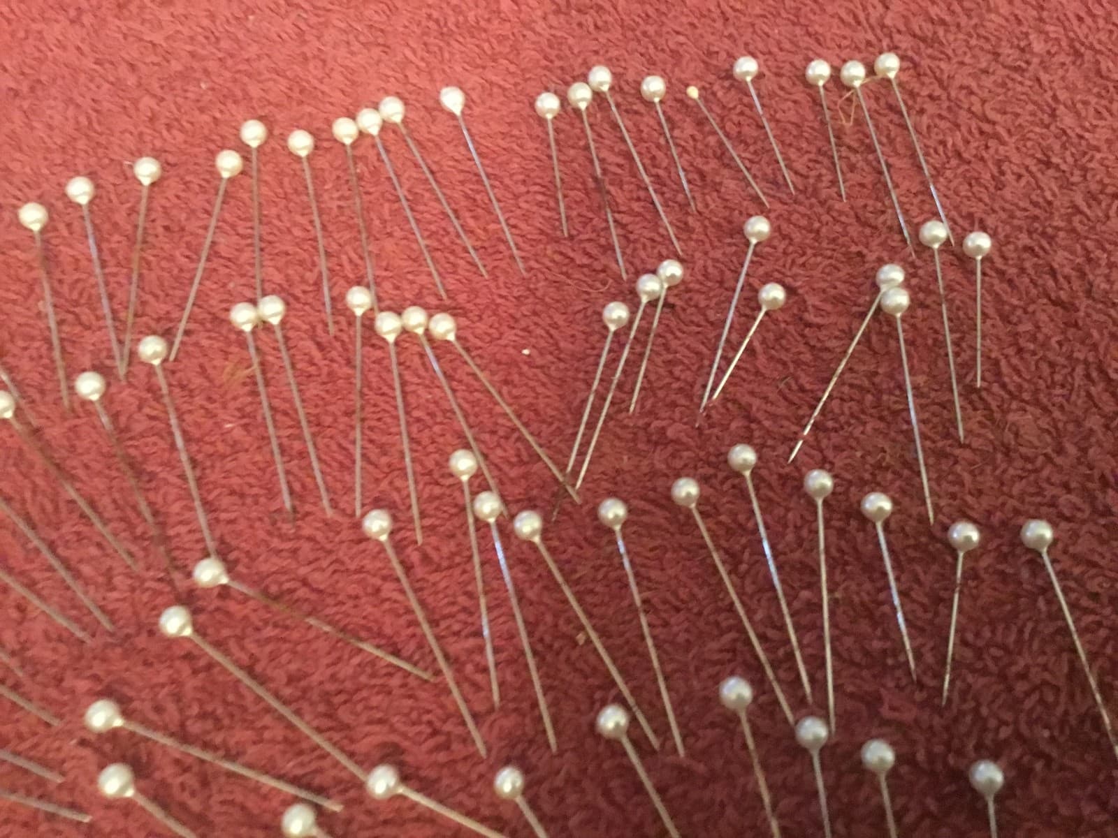 Straight Pins with Ball tops 3