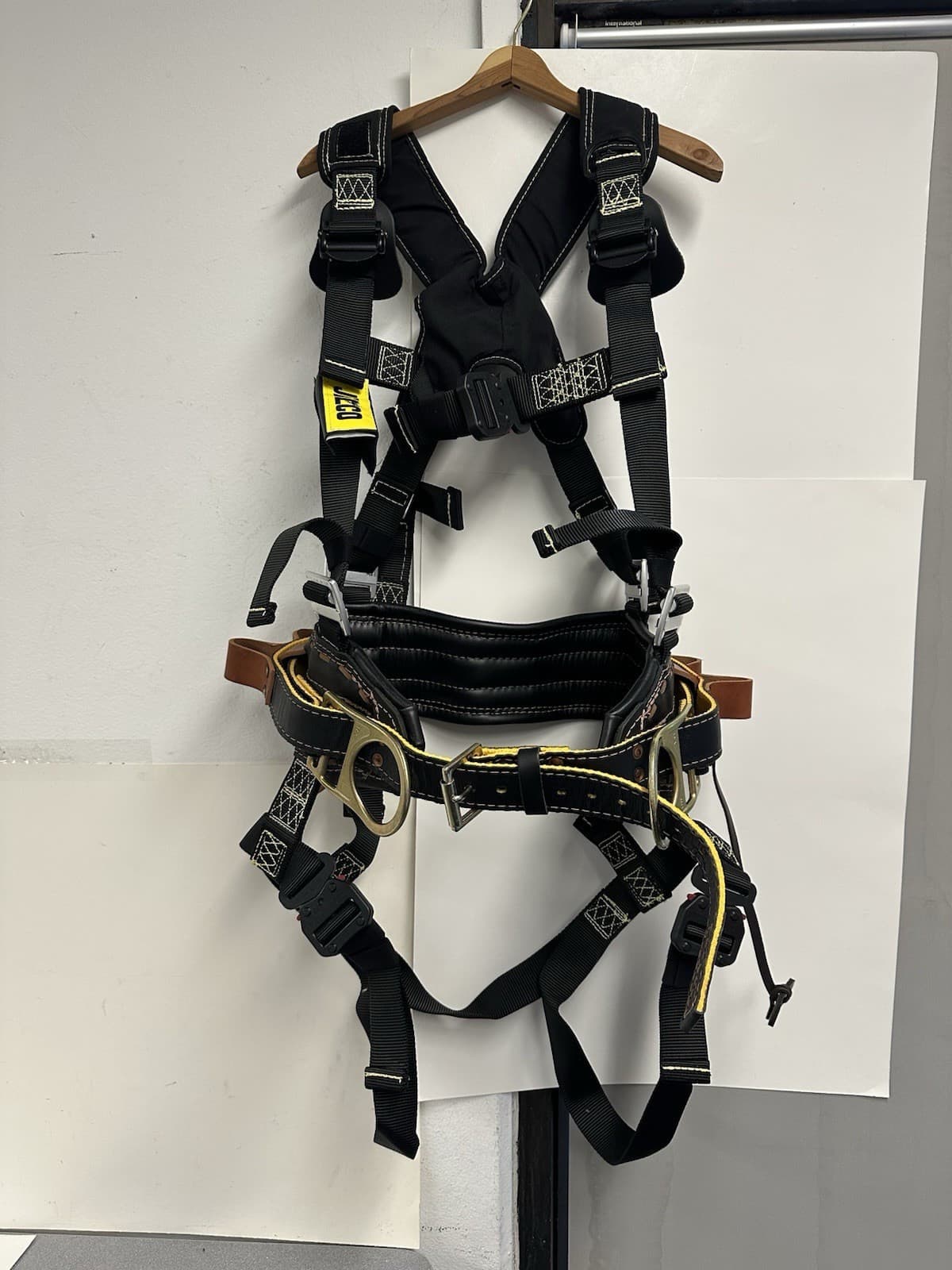 Jelco Tower Climbing Full Body Combo Lineman Harness Fall Protection Equipment 3