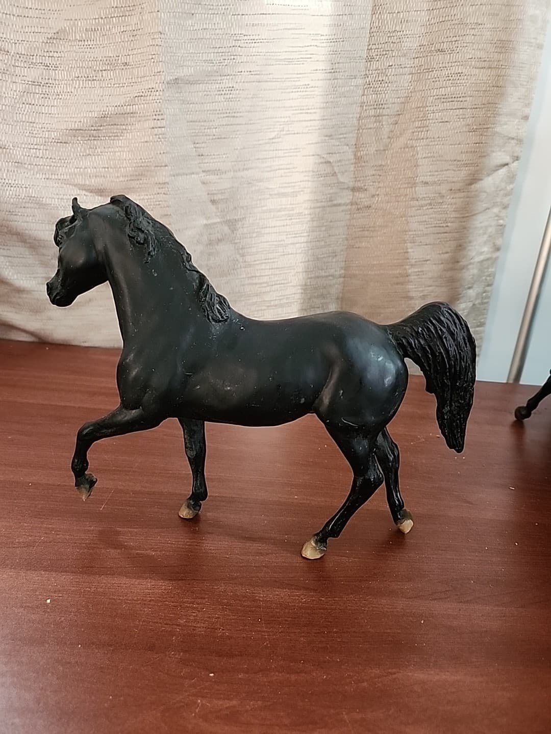 Lot Of 3 Breyer Horses, Black Color With  Accents 6