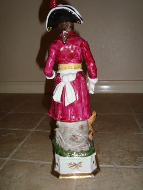 Napoleonic Porcelain Figurine Napoleon Marshal Lannes h-9.5 5