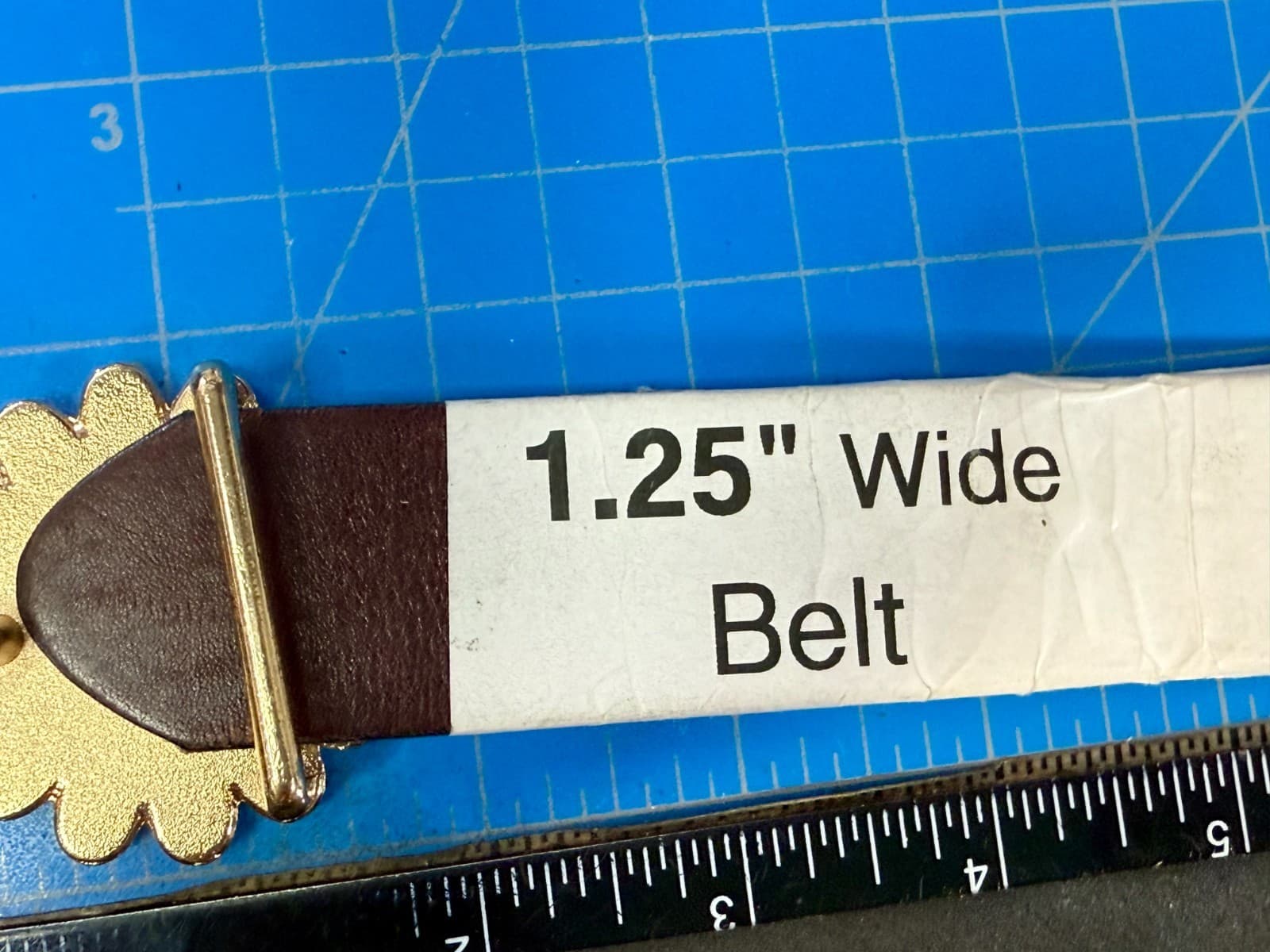 Daisy Flower Shaped Women's or Girls Belt Buckle for 1.25" Wide Belt 6