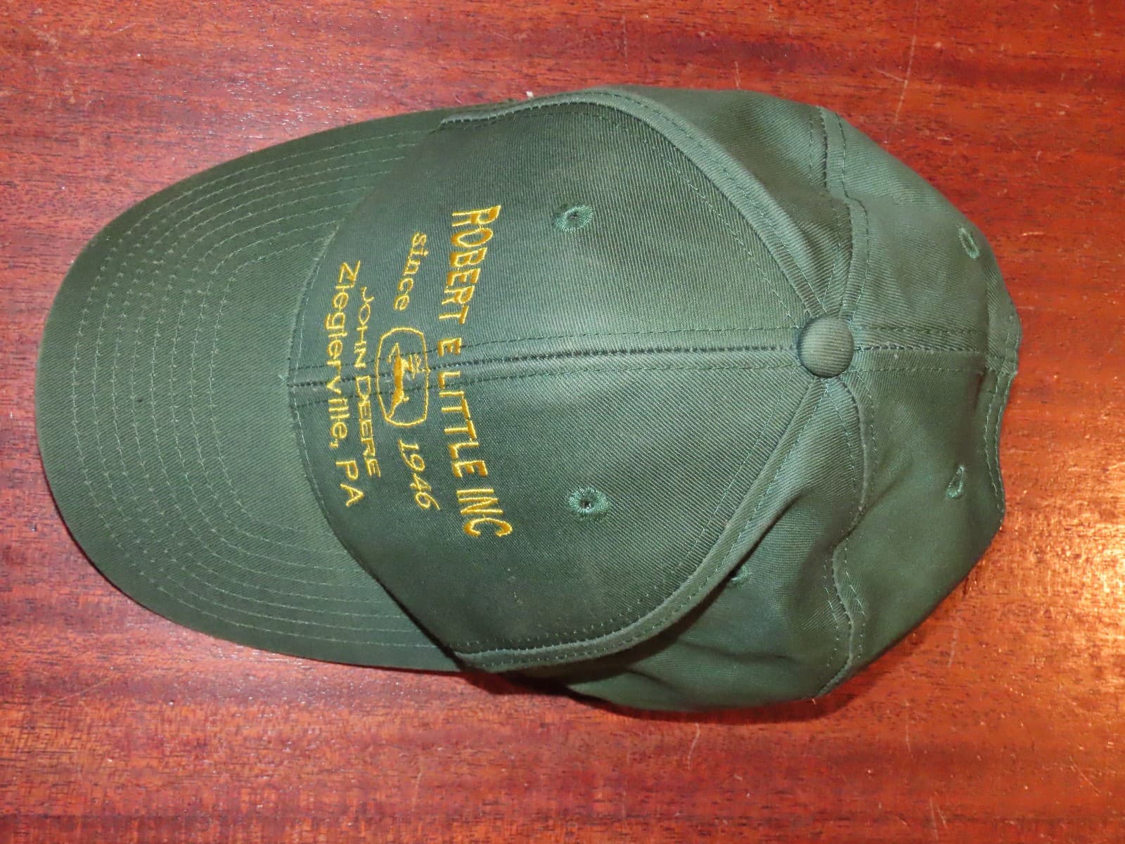 John Deere dealer Cap Robert E Little Inc. Zieglersville, PA Advertising Merch 2