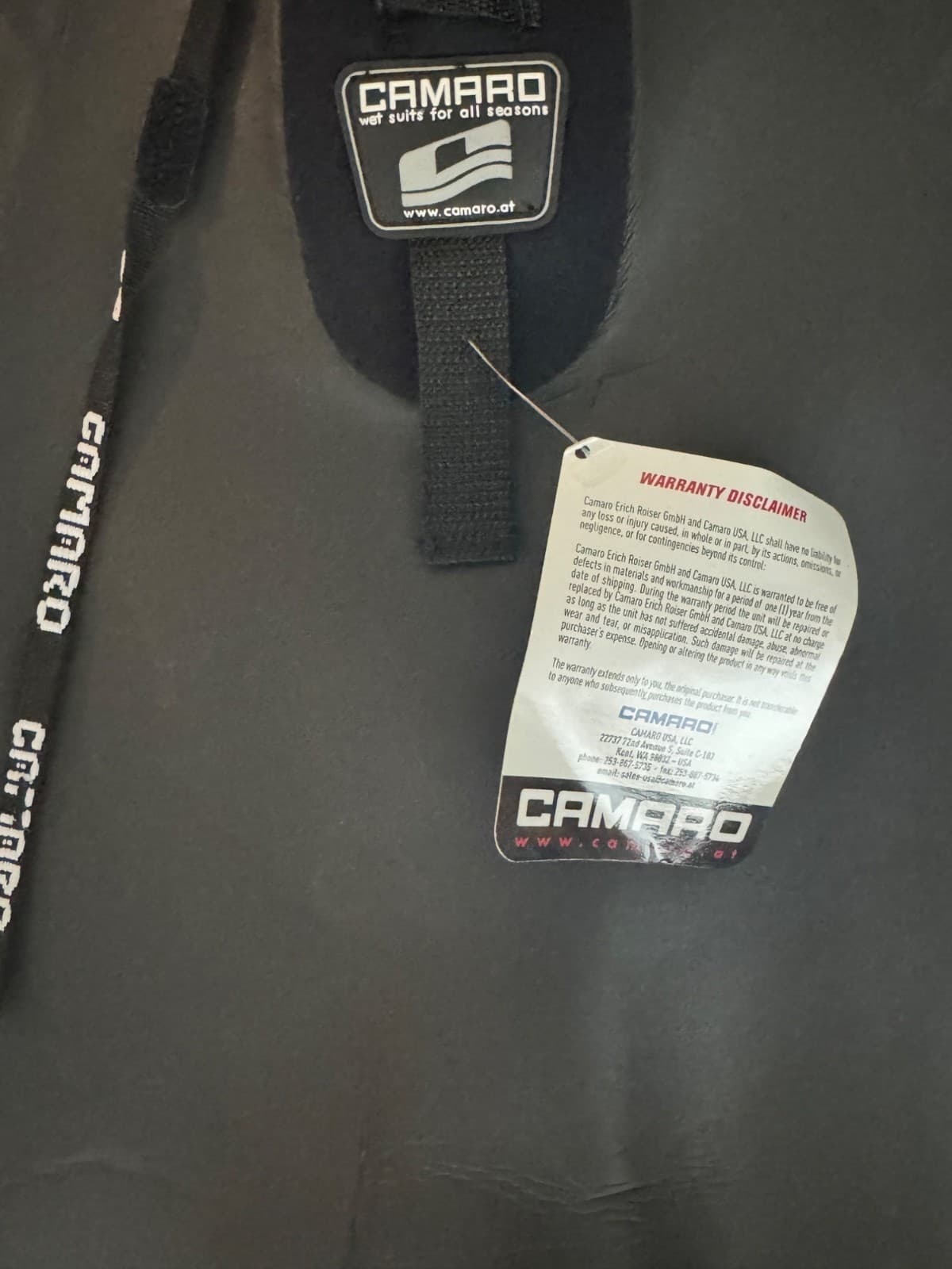 NEW Camaro Women's Speedskin Full Wetsuit Soft Neoprene Sz 38/S Ergonomic 3/2mm 6