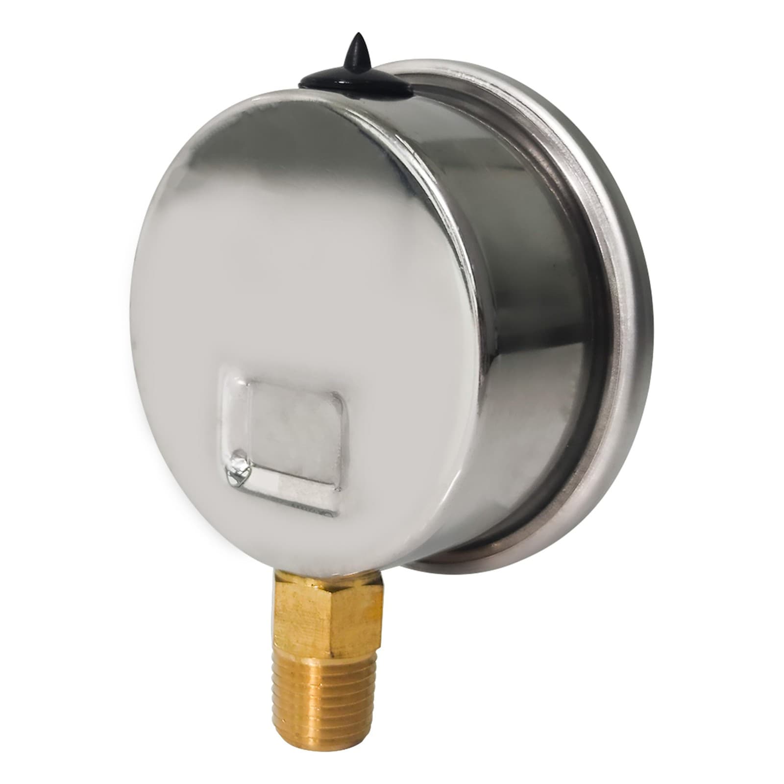 HFS(R) -30 inhg/0/150 psiI Vacuum Pressure Compound Gauge, /4" NPT Lower Mount 3