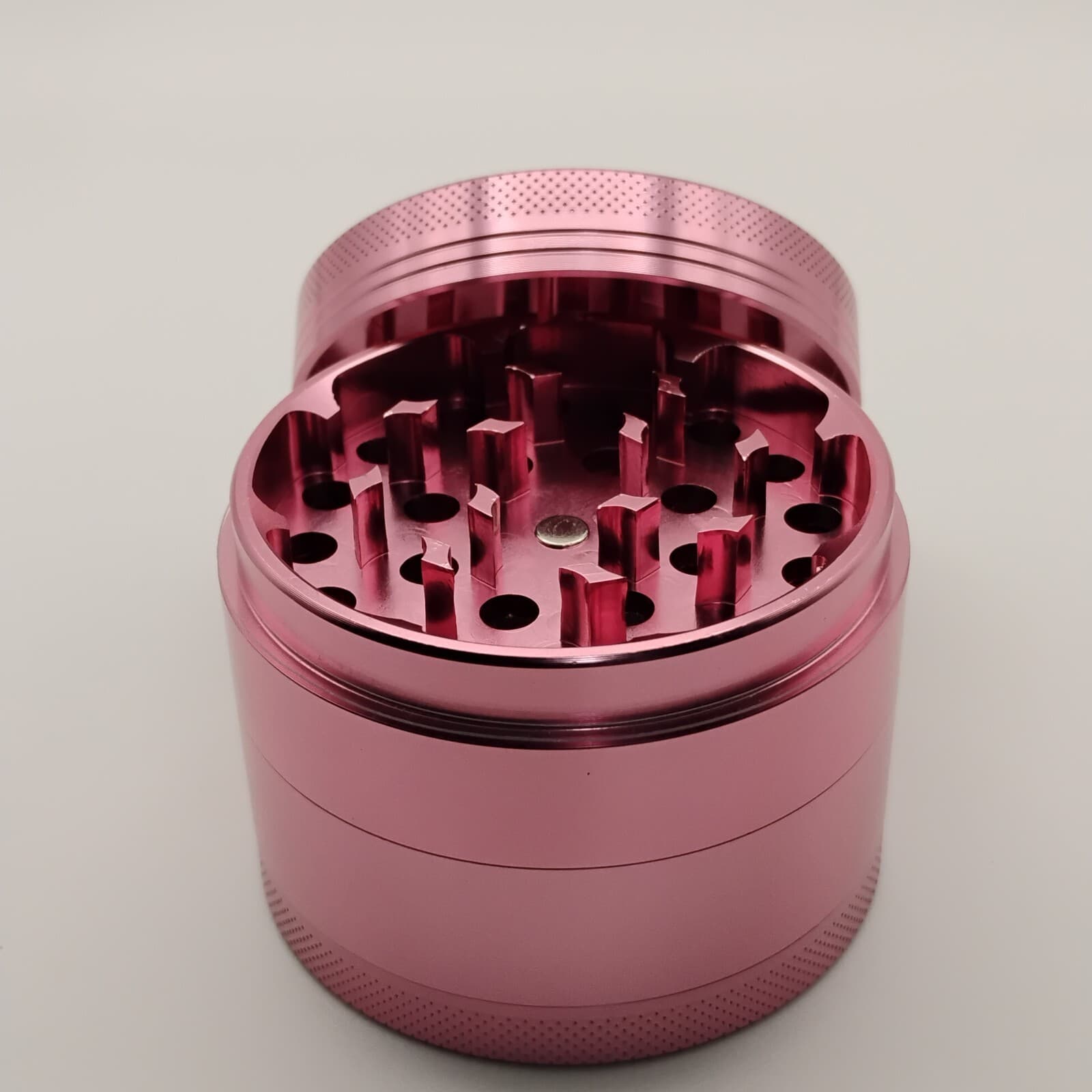 Set (2pcs) PINK Pre Roll Grinder and Pink King Size Rolling Machine 3