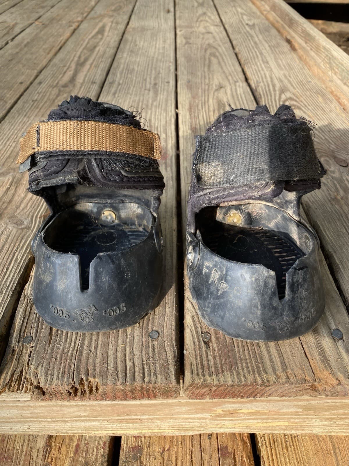 EASYCARE HOOF BOOTS SIZE 00.5 Used Two Boots 