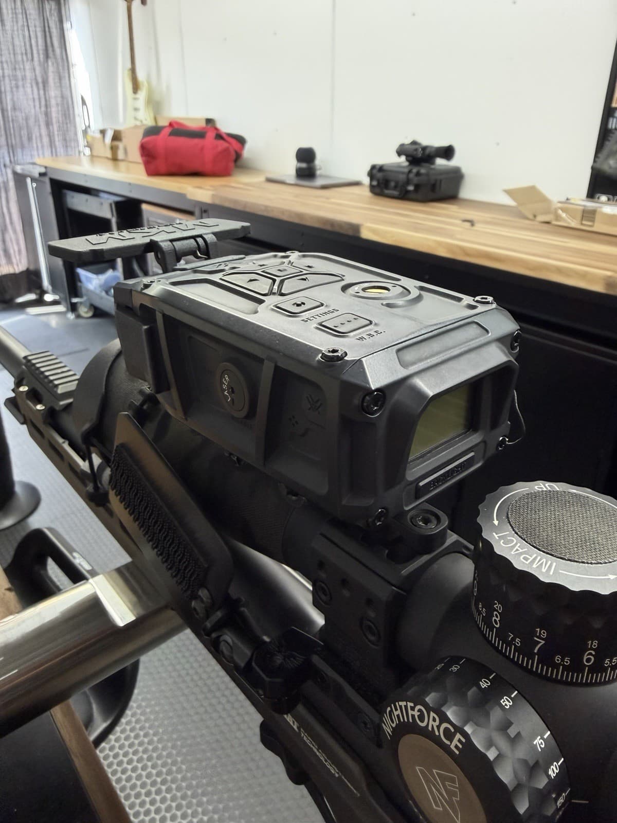 Vortex Optics Impact 4000 Ballistic Rail Rangefinder - LRF-IMP4000 (Black) 4