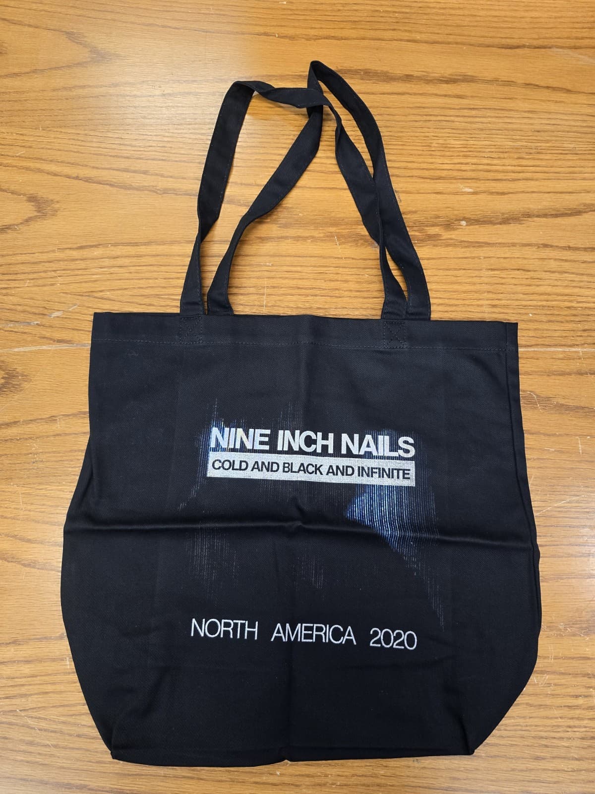 NINE INCH NAILS 2020 Tote Bag Tour That Never Was Tote 16"x15" Brand New