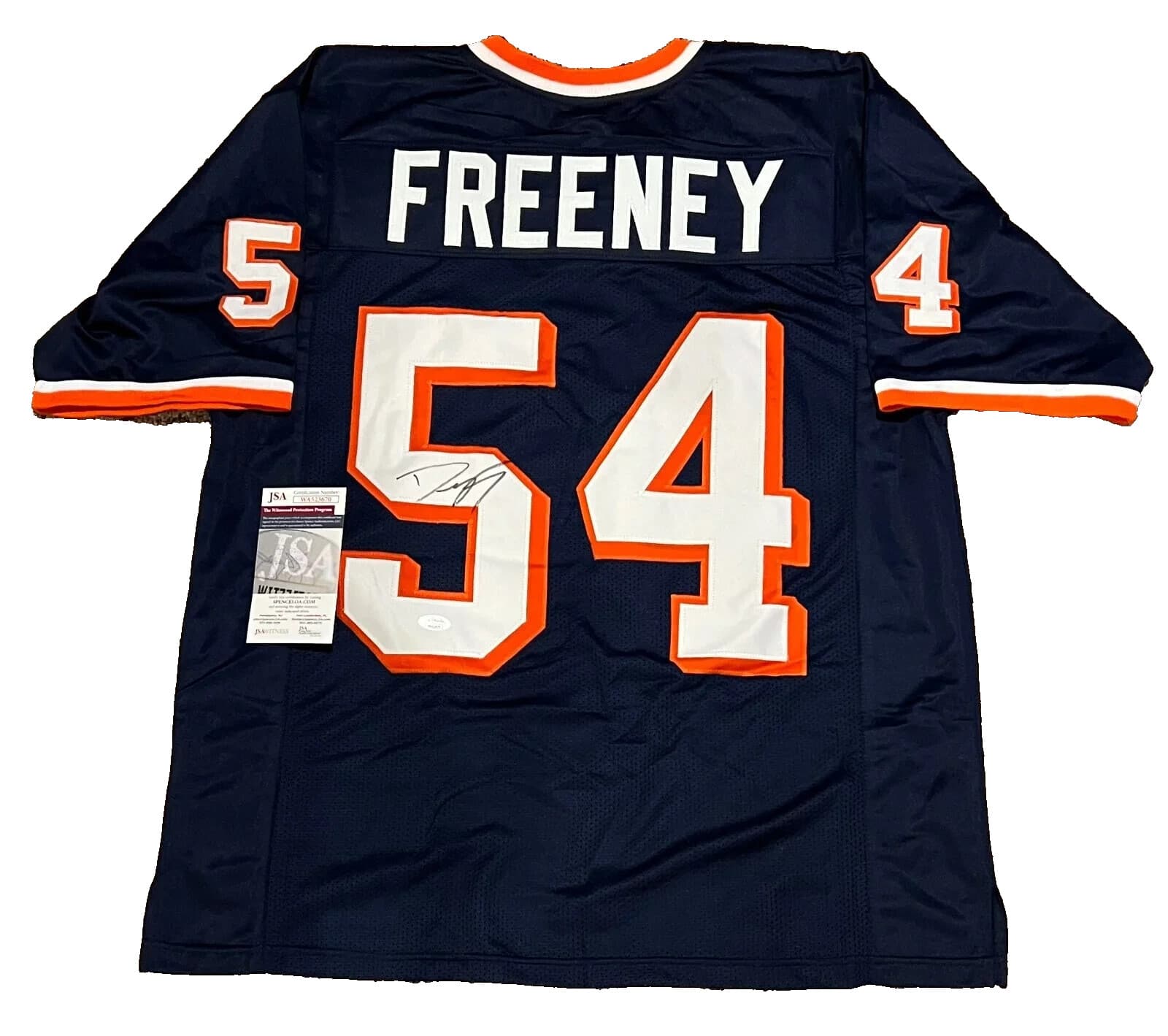 DWIGHT FREENEY Signed Autographed Auto Syracuse Orange XL Custom Jersey JSA COA