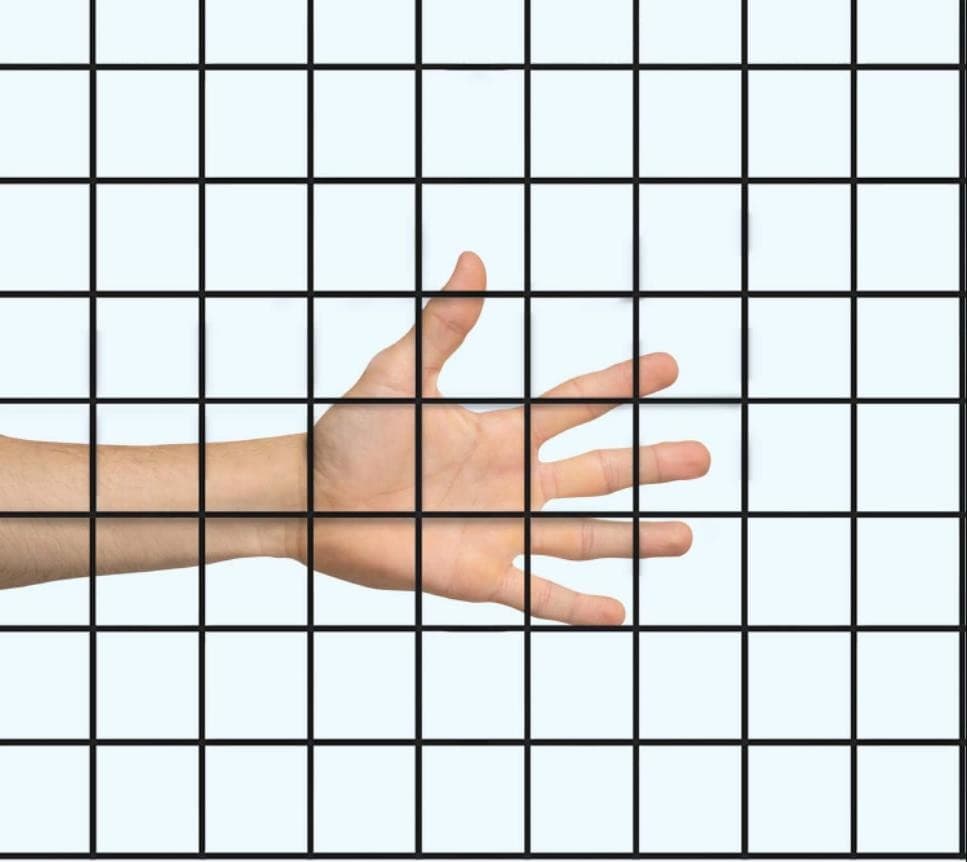 36"x50ft Black Vinyl Hardware Cloth, 1/4 Inch 19 Gauge Welded Wire Fence 2