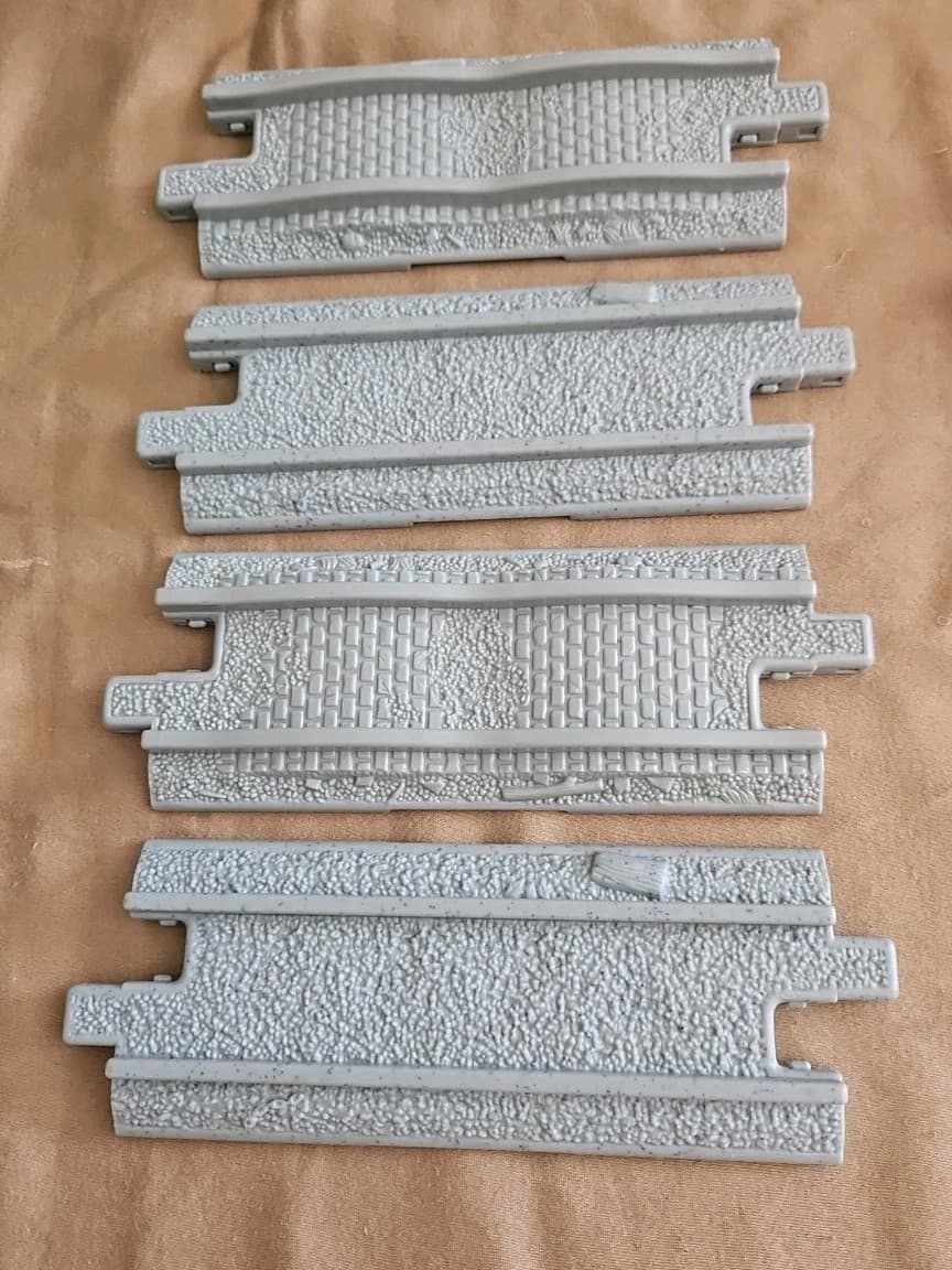 Fisher Price GeoTrax Lot Replacement Track Pieces,  Gray  2