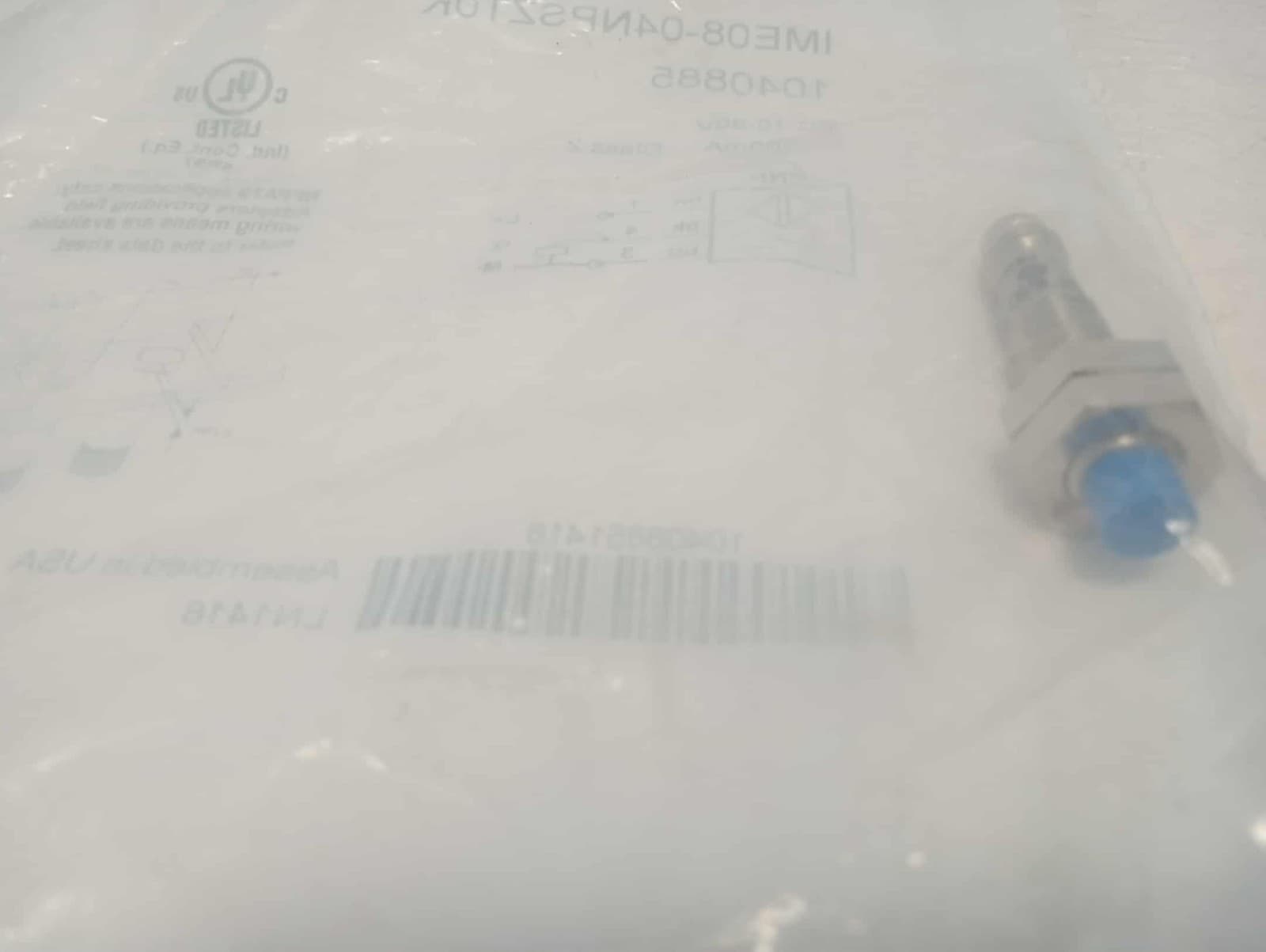 SICK  1040885 Inductive proximity sensors: IME,IME08-04NPSZT0K,Metric,Dia-	Ø 8 m 4