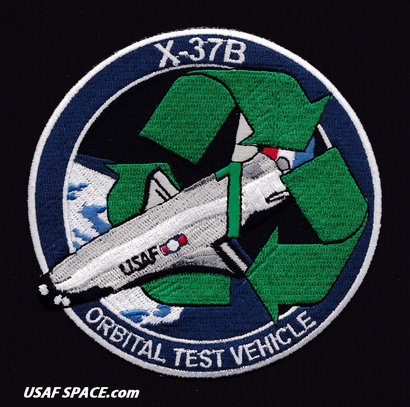 OTV FL-1 - X-37B ORBITAL TEST VEHICLE ATLAS V USAF DOD SPACE PLANE Launch PATCH  3