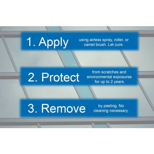GENPEEL 1172 - MULTI-USE PEELABLE PROTECTIVE COATING - Safe for Most Surfaces  3