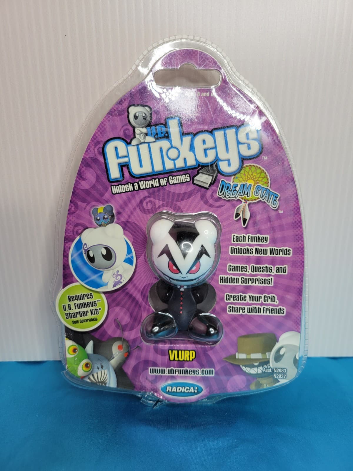 UB Funkeys Lot Of 2 Vlurp Ptep Factory Sealed Dream State Radica 5