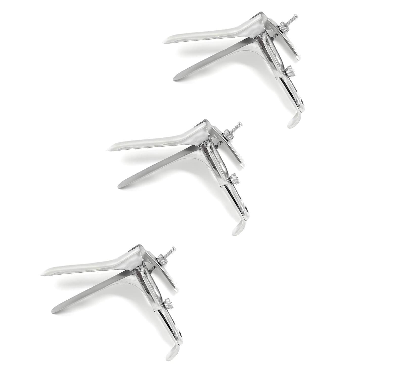 3 Graves Vaginal Speculum  Medium OB/Gynecology Surgical Instruments S. Steel