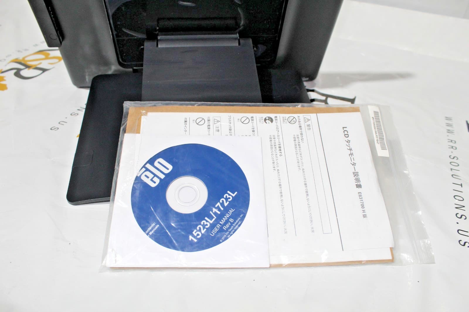 ELO Model E738607 Black display touch screen 3