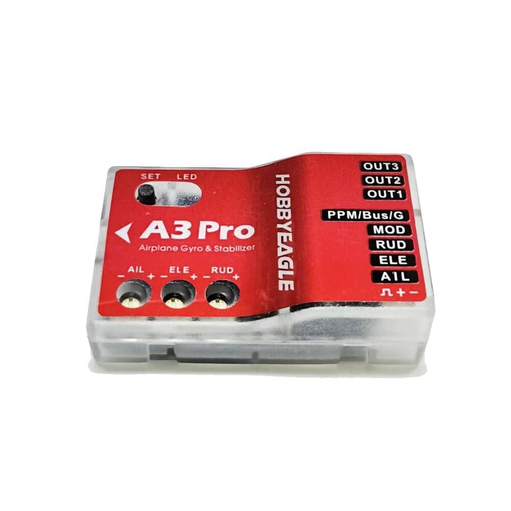 HobbyEagle A3 Pro 6-Axis Gyro Stabilizer Flight Controller Gyroscope Airplane 4